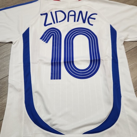 Francia WorldCup Final Retro Zidane 10 - Picture 3 of 8